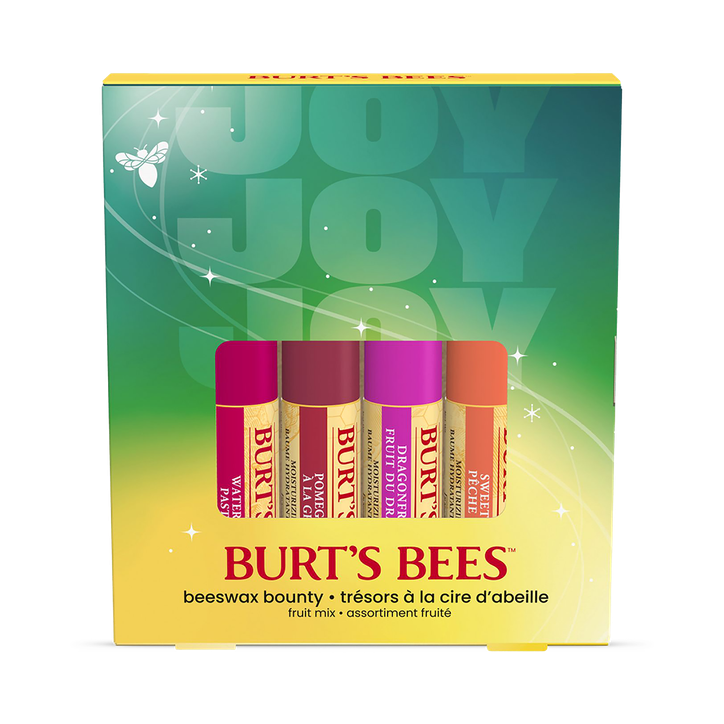 Burt's Bees Bounty Fruit Assorted Lip Gift Dragon Fruit 1 Each