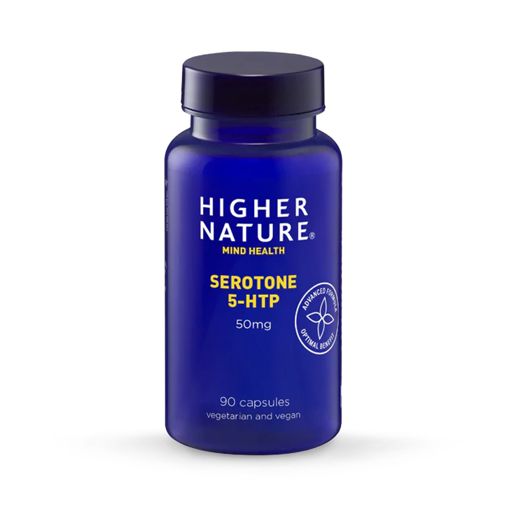 Higher Nature Serotone 5-HTP -50mg - 90 Vegan Capsules