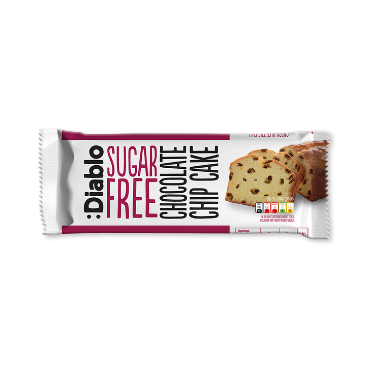 Diablo Sugar Free Chocolate Chip Cake 200g