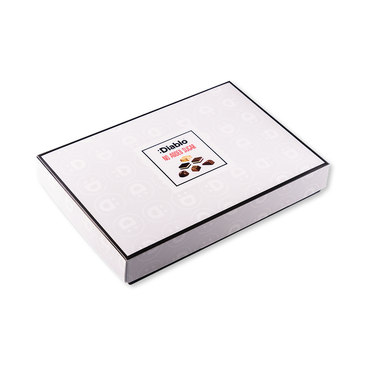 Diablo No Added Sugar Assorted Chocolate Luxury Gift Box 142g