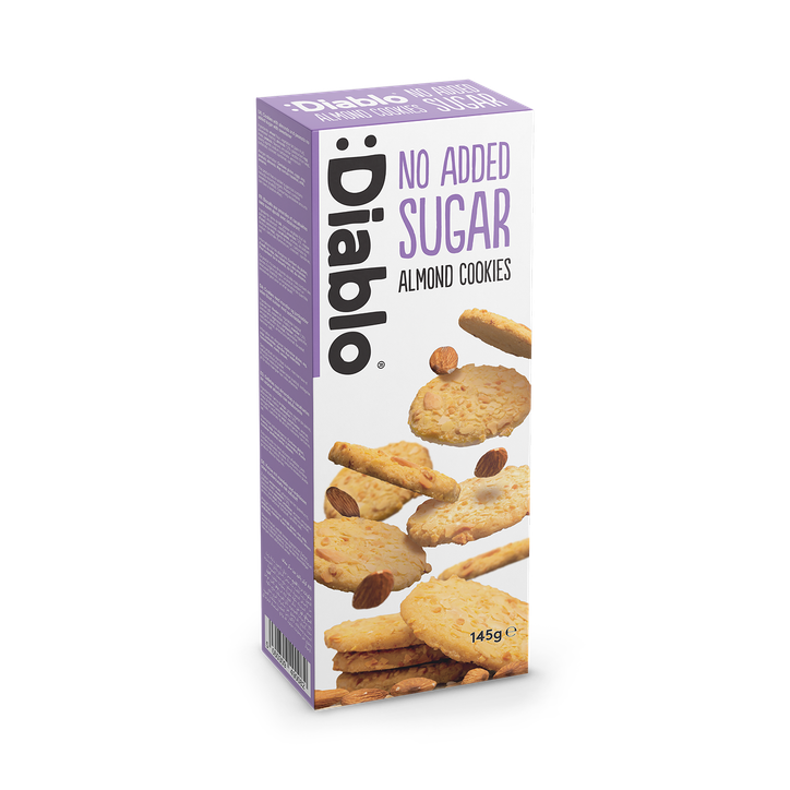 Diablo No Added Sugar Almond Cookies 145g