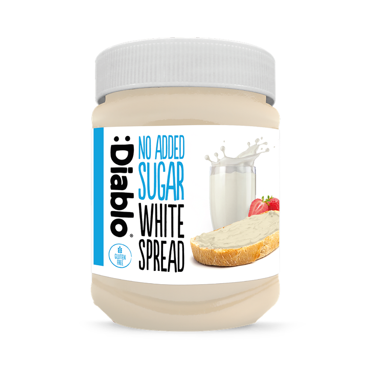 Diablo No Added Sugar White Chocolate Spread 350g
