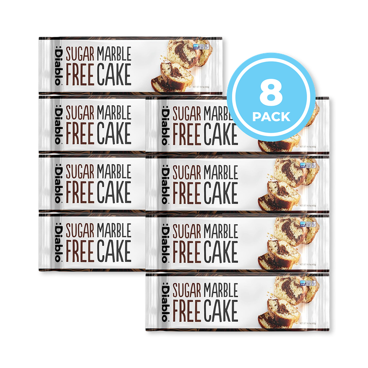 Diablo Sugar Free Marble Cake 400g Pack of 8