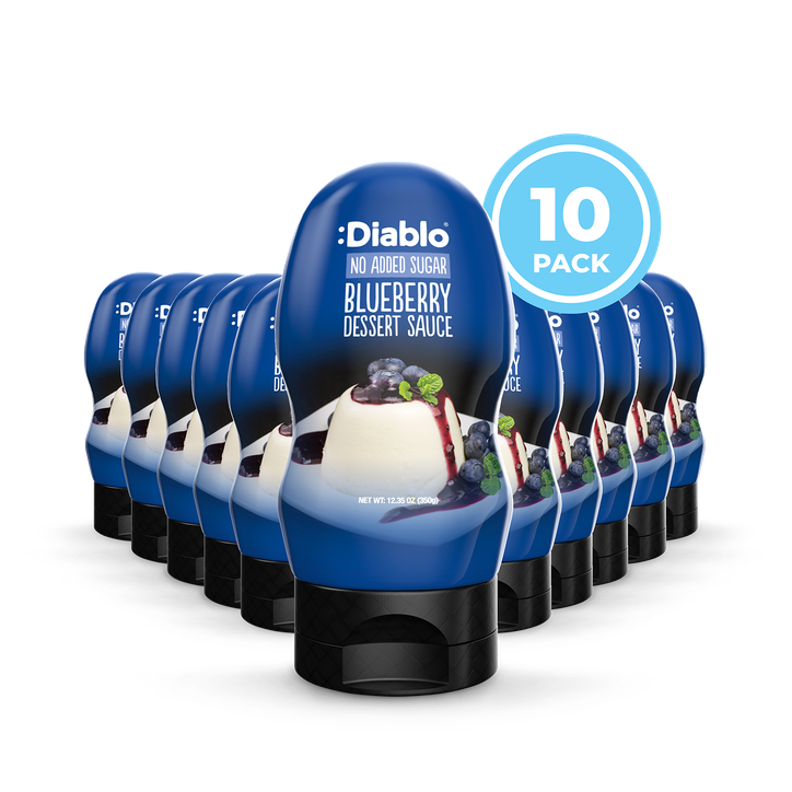 Diablo No Added Sugar Blueberry Dessert Sauce 350g Pack of 10