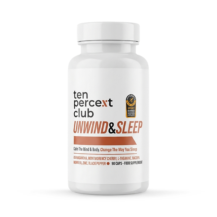 The Ten Percent Club Unwind and Sleep 90 Capsules