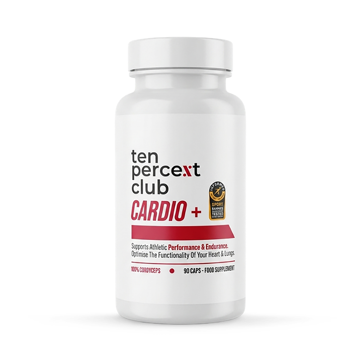 The Ten Percent Club Cardio+ Cordyceps 90 Capsules