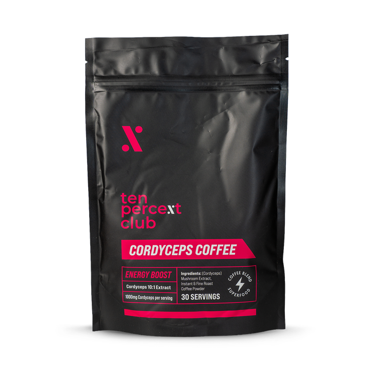 The Ten Percent Club Cordyceps Coffee 1 Pack