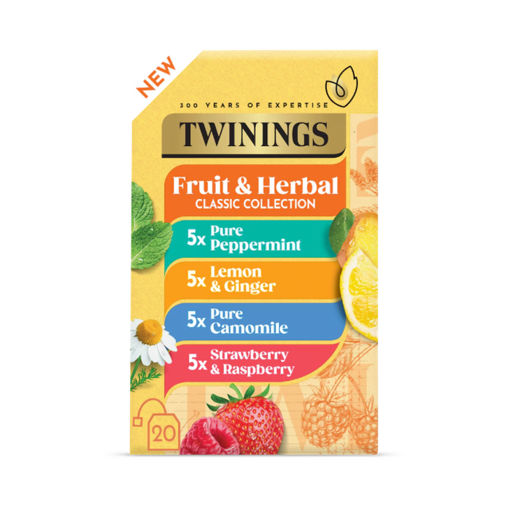 Twinings Fruit & Herbal Classic Collection 20 Teabags