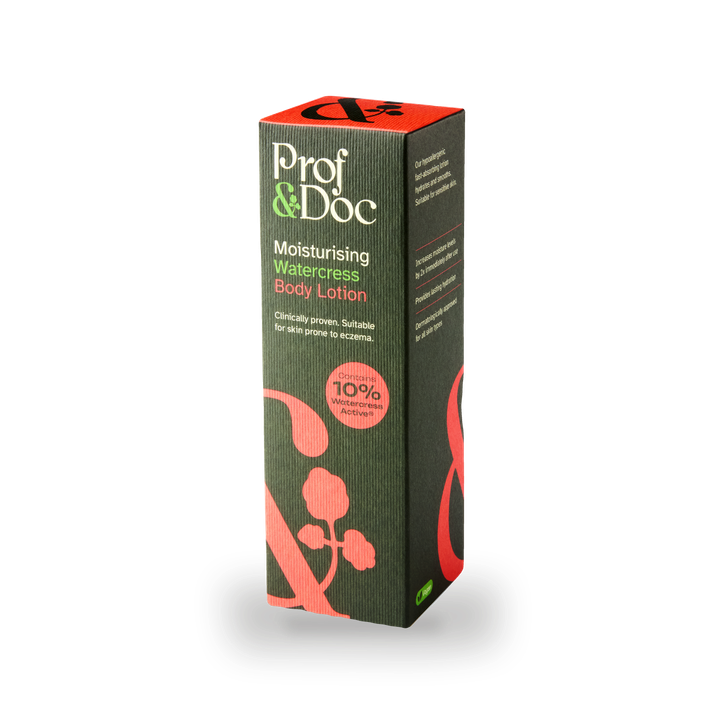 Prof & Doc Mositurising Watercress Body Lotion 100ml