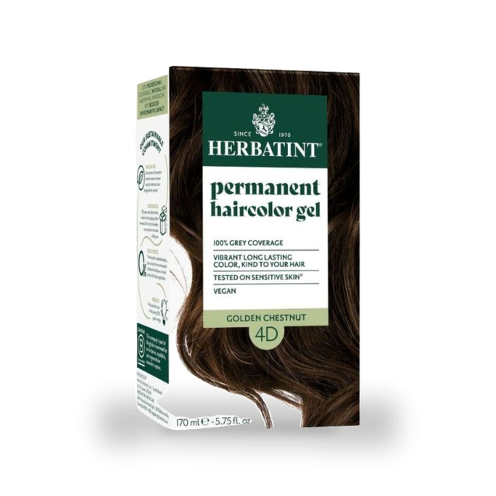 Herbatint Hair Colours Golden Chestnut 4D
