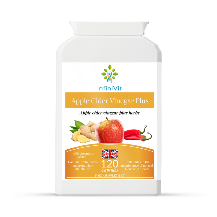 InfiniVit Apple Cider Vinegar Plus 120 Capsules