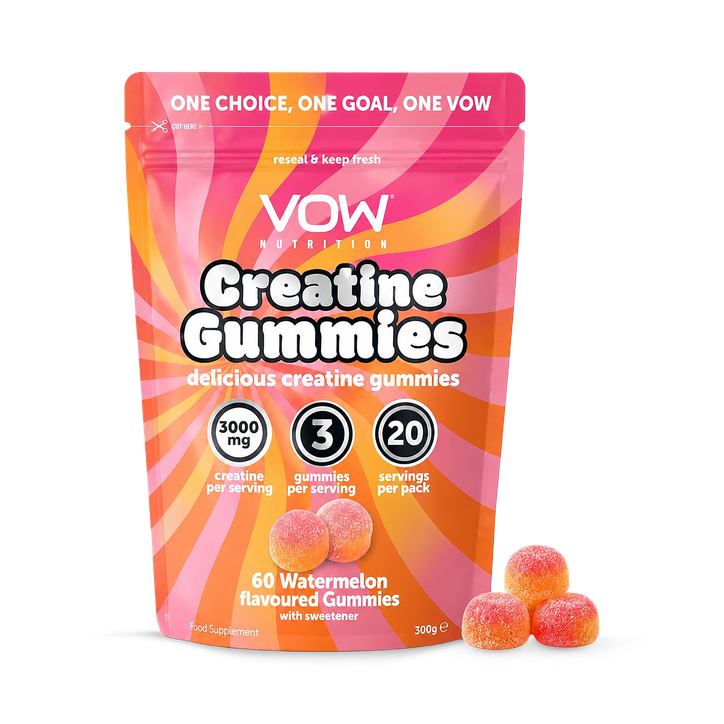 VOW Nutrition Creatine Gummies Watermelon 60 Gummies