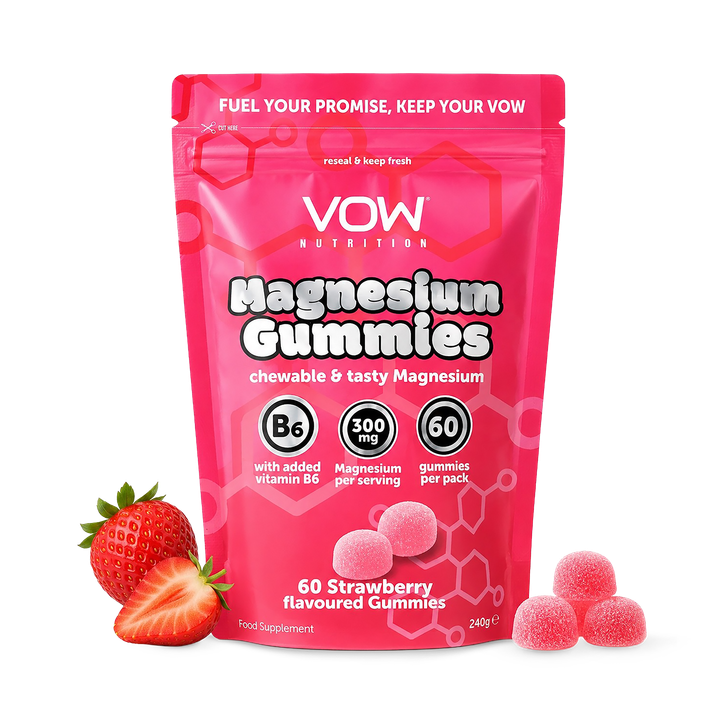 VOW Nutrition Magnesium Gummies Strawberry 60 Gummies