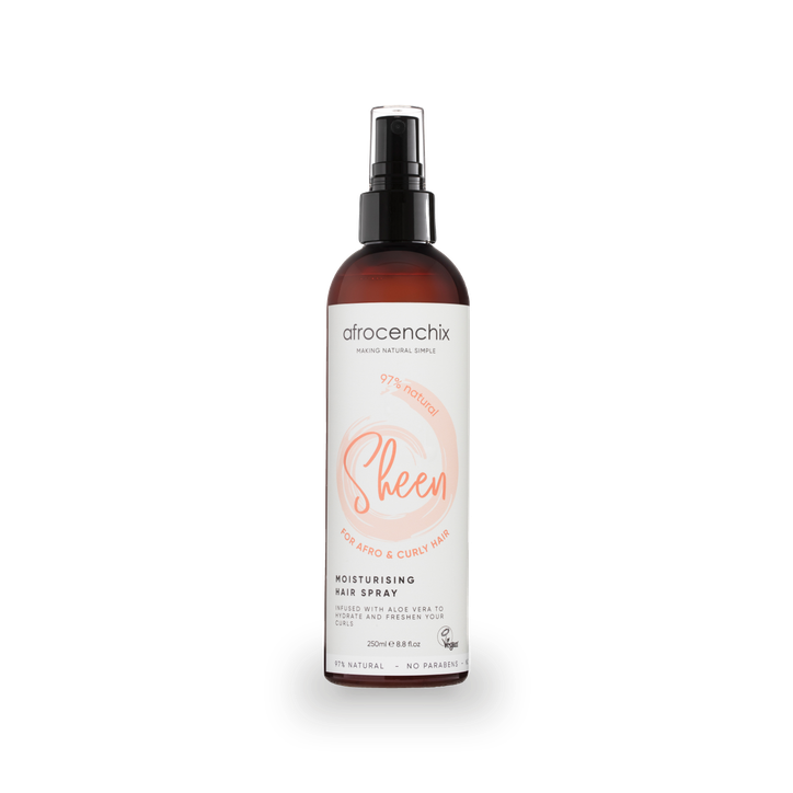 Afrocenchix Sheen, Natural Hydrating Spray For Hair 250ml