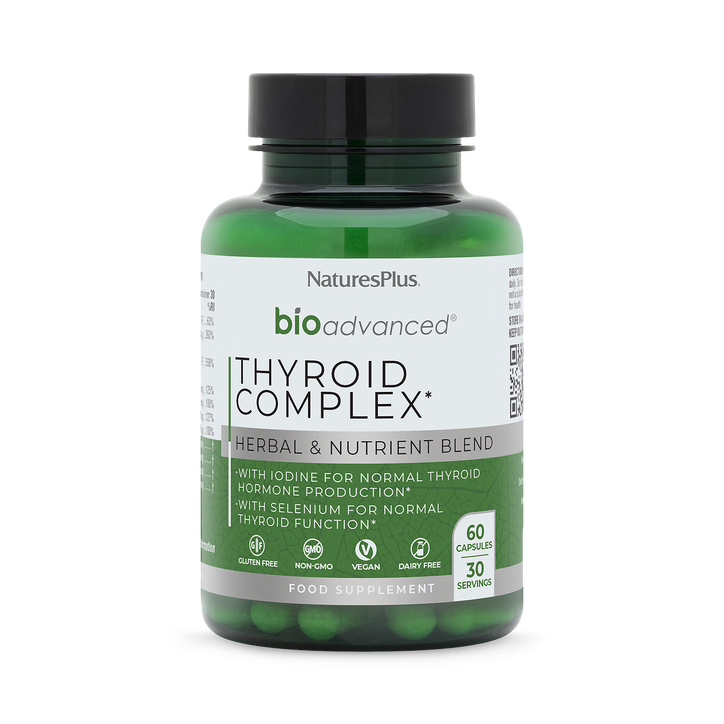 NaturesPlus BioAdvanced Thyroid Complex Capsules
