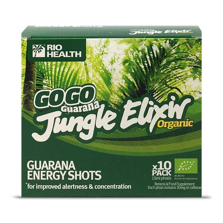 Guarana Organic Jungle Elixir 10-Phials 10 x 15ml