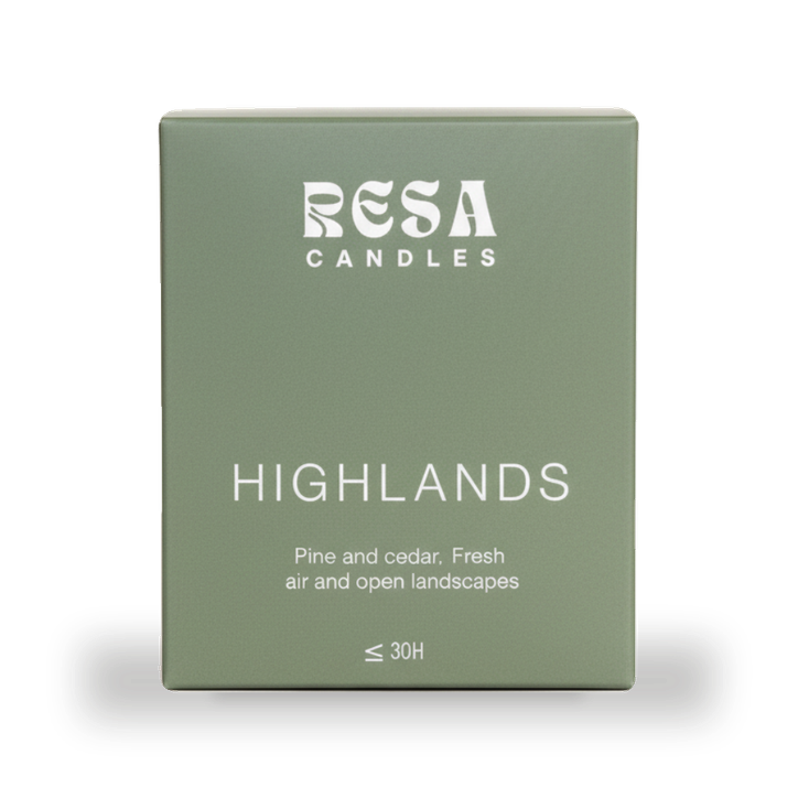 RESA Essential Oil Candle Highlands 145g