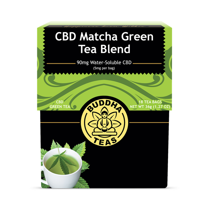 Buddha Teas CBD Matcha Green Tea Blend 1 x36g