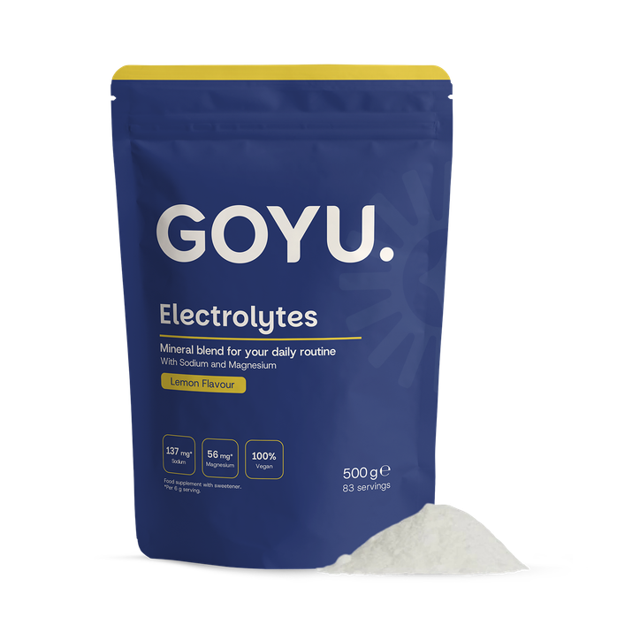 GOYU Electrolytes Powder Lemon Sugar Free - 500g