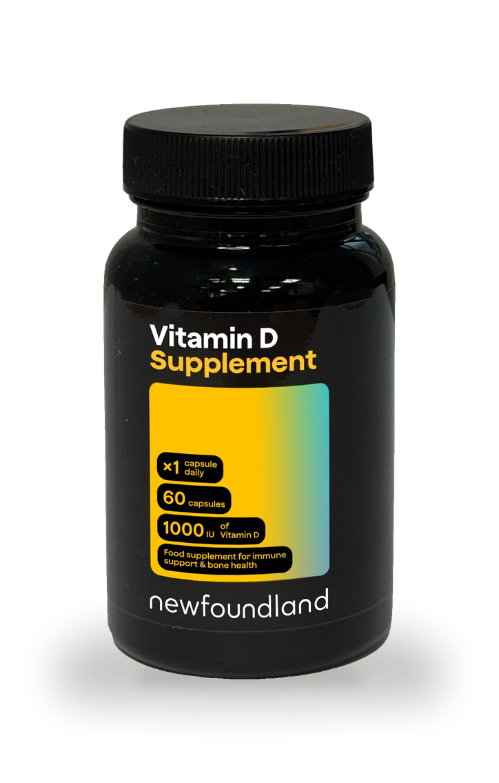 Newfoundland Vitamin D Supplement 60 Capsules