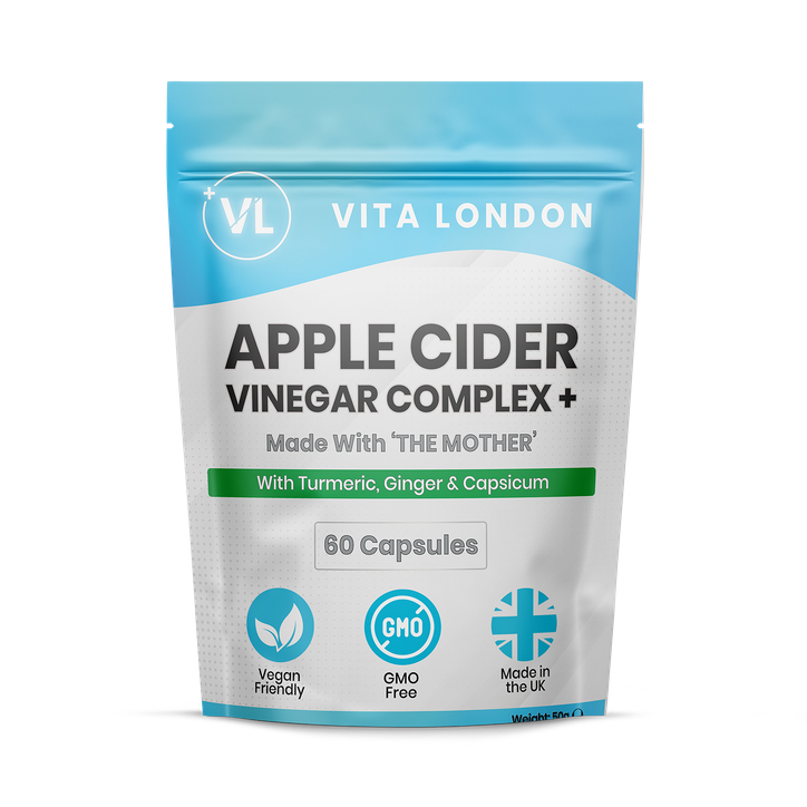 Apple Cider Vinegar Complex with Mother 1375mg  60 Capsules