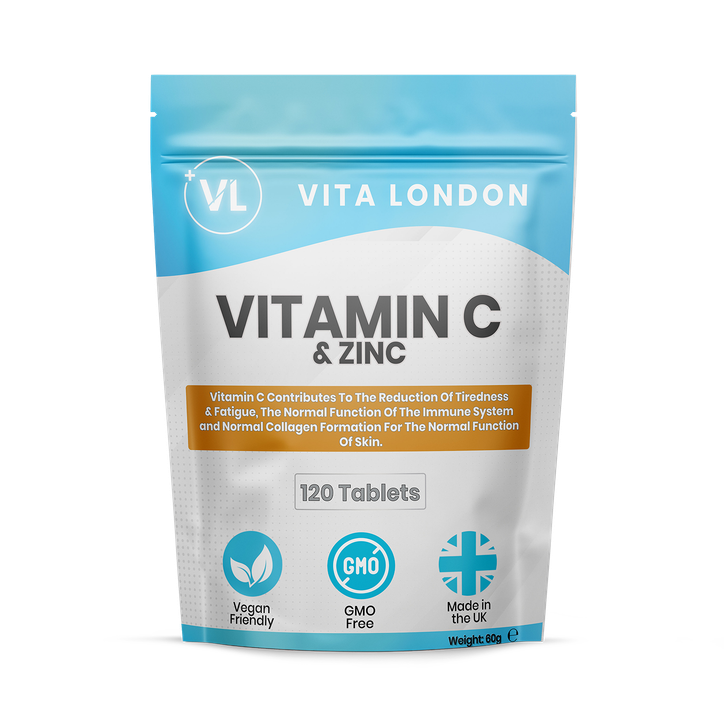 Vitamin C & Zinc  120mg  120 Tablets
