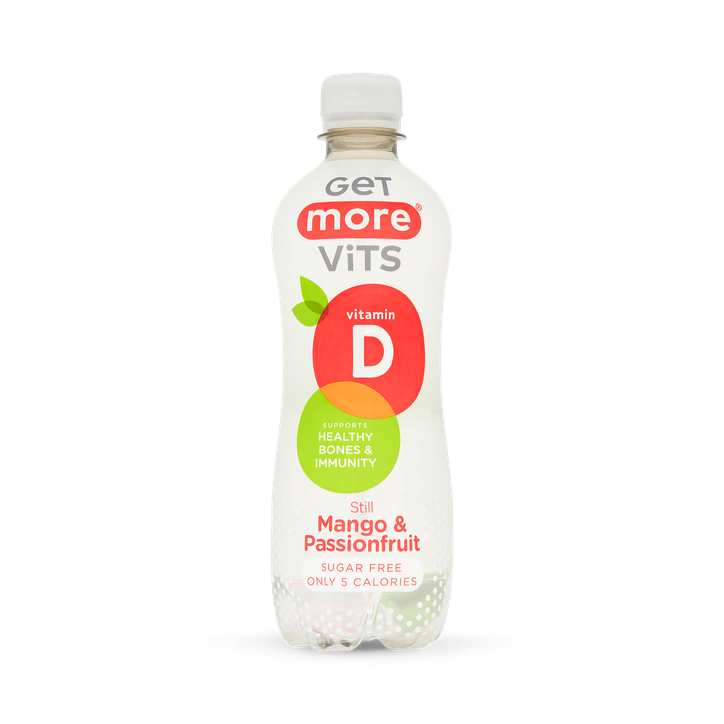 Get More Vitamin D Still Mango & Passionfruit 12x500ml