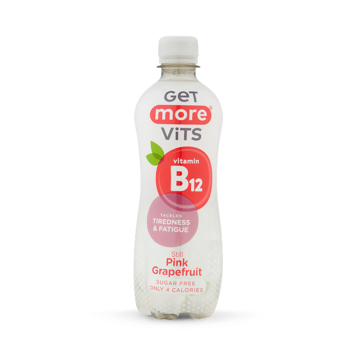 Get More Vitamin B12 Still Pink Grapefruit 12x500ml