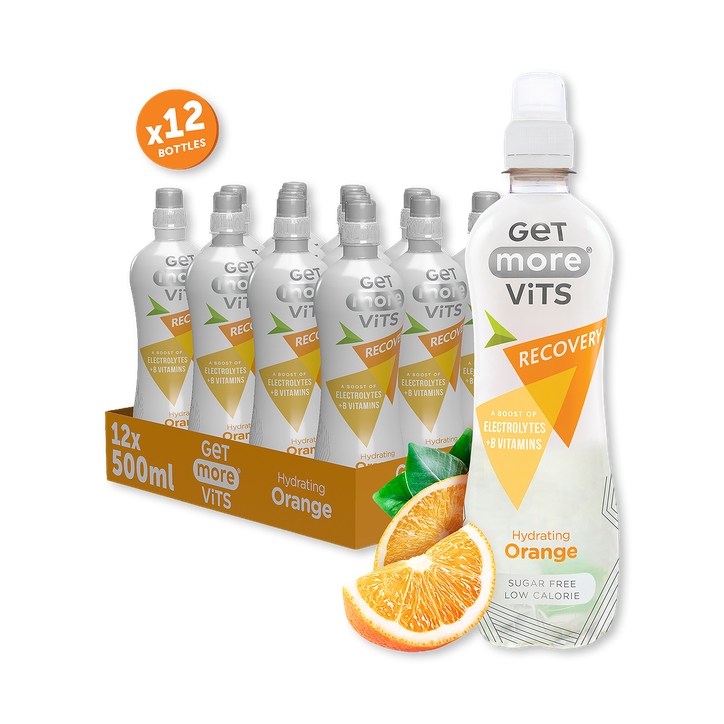 Get More Vits Recovery Hydrating Orange 12x500ml