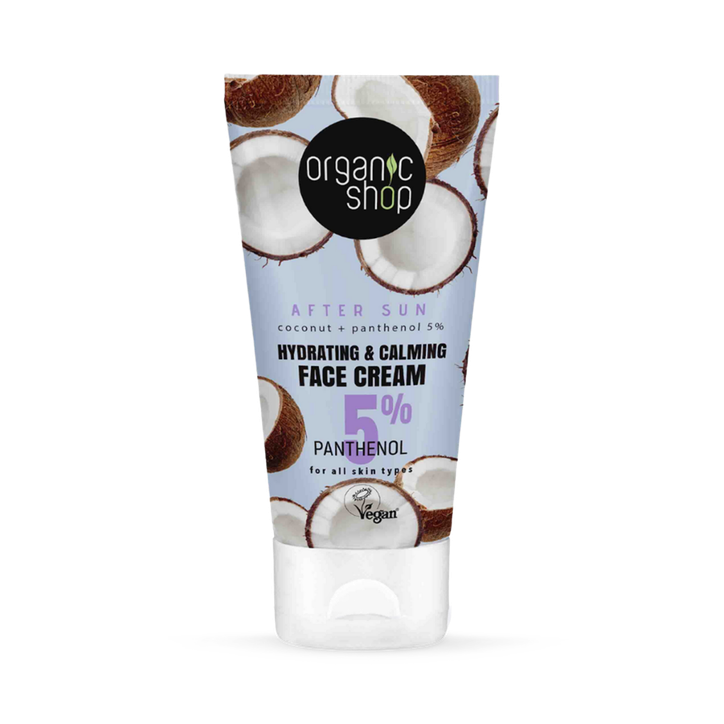 Organic Shop After Sun Hydrating & Calming Face Cream 50ml