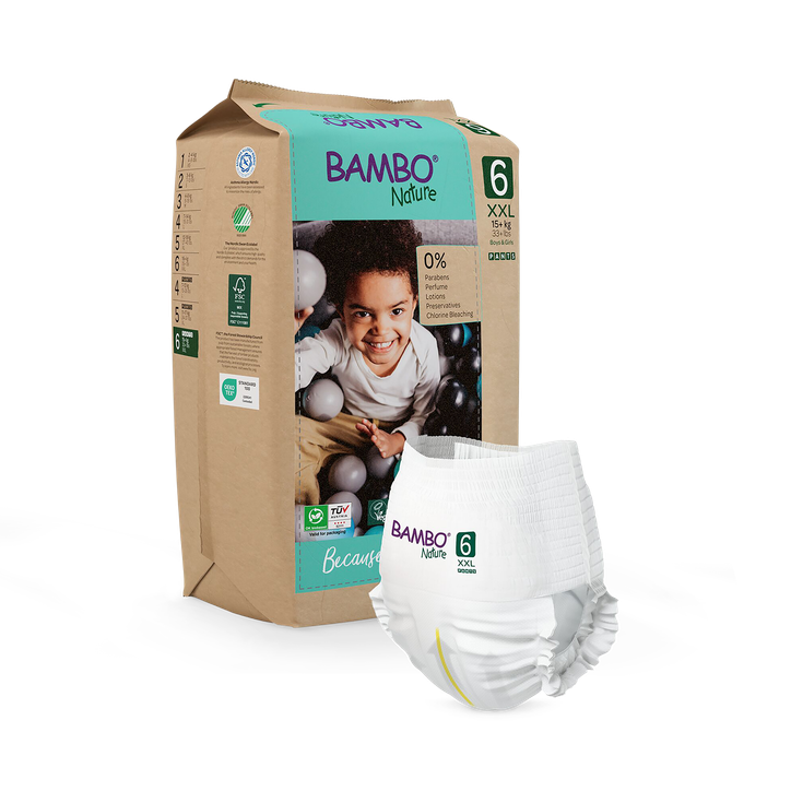 Bambo Nature Training Pants Size 6, 18+kg, 18 Pack