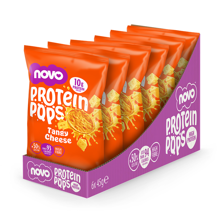 Novo Protein Pops Tangy Cheese 45g 6pcs/pack