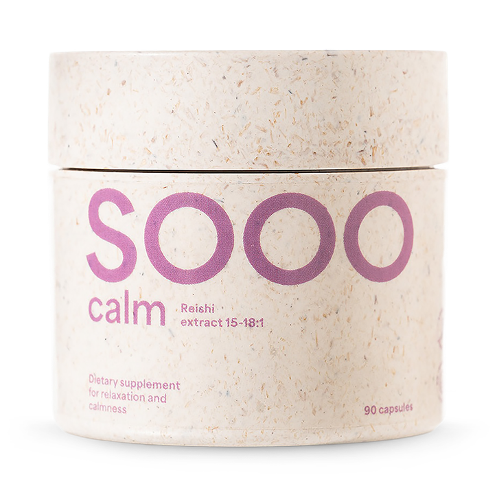 SOOO calm: Reishi extract 15-18:1 90 Capsules