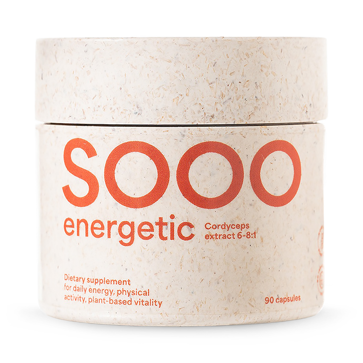SOOO energetic: Cordyceps extract 6-8:1 90 Capsules