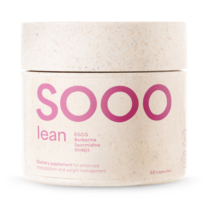 SOOO lean: Berberine, Spermidine, Shilajit, EGCG 60 Capsules