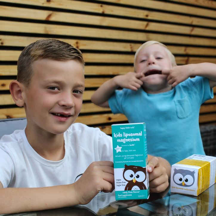 Happy Little Owls - Kids Liposomal Magnesium - Candy Floss Flavoured Liquid