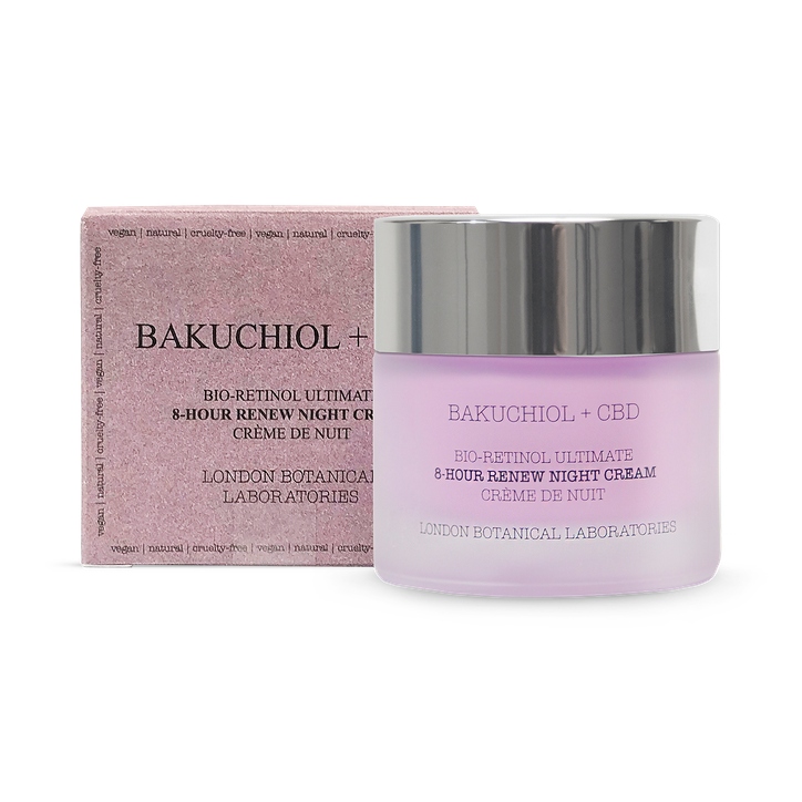 London Botanical Laboratories  London Botanical Laboratories  Bakuchiol + CBD | Bio-Retinol Ultimate 8-Hour Renew Night Cream 50ml