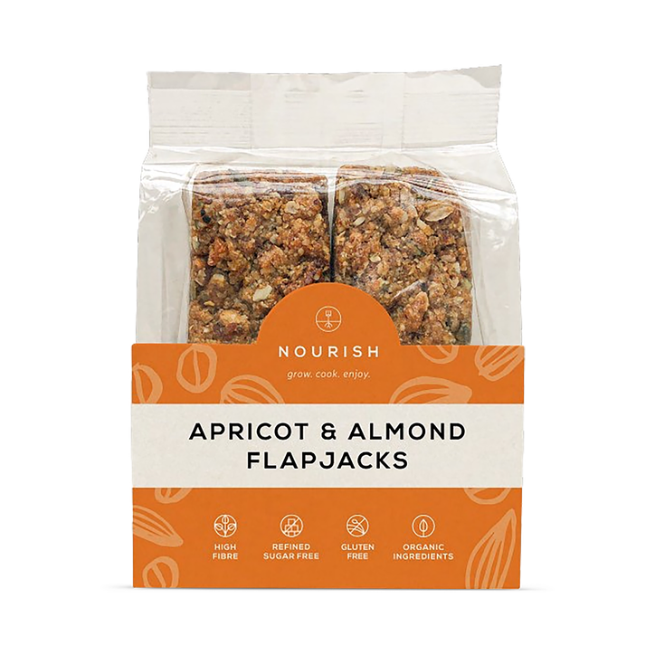 Organic Almond & Apricot Flapjack 2 x 45g