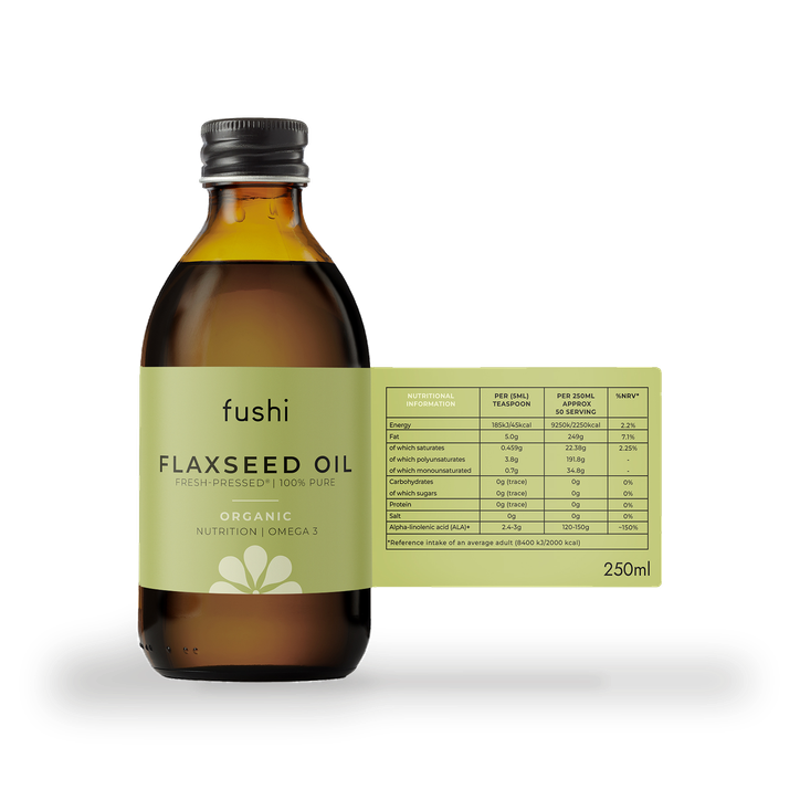 Fushi Organic Flaxseed Oil 250ml