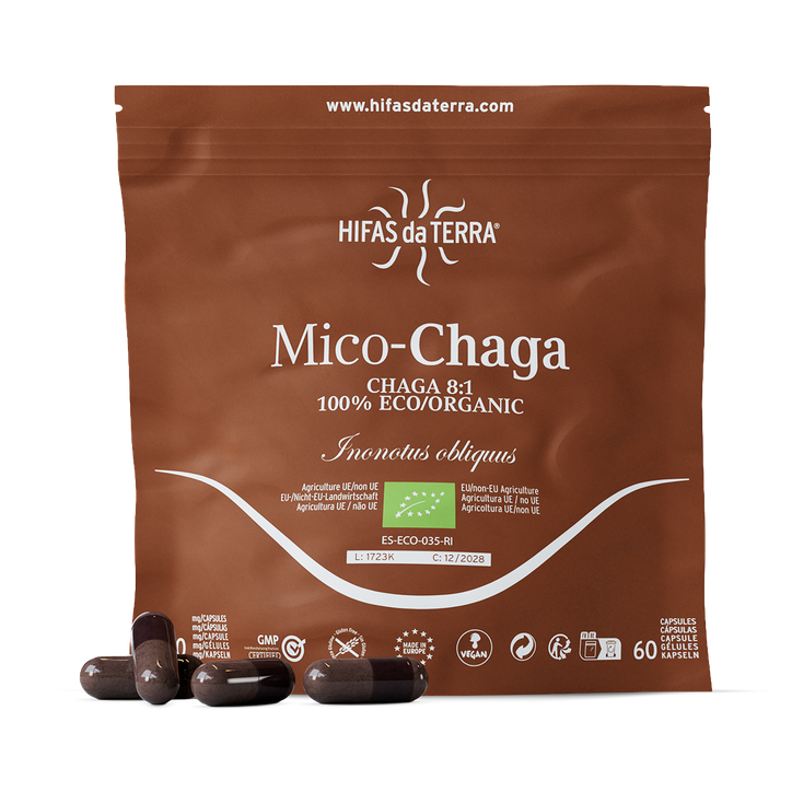 Hifas da Terra Mico-Chaga 60 Capsules