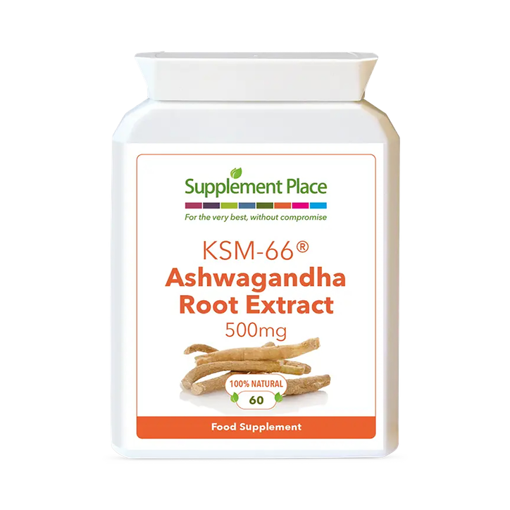 Supplement Place Ashwagandha Root Extract KSM-66 | 500mg | 60 Capsules