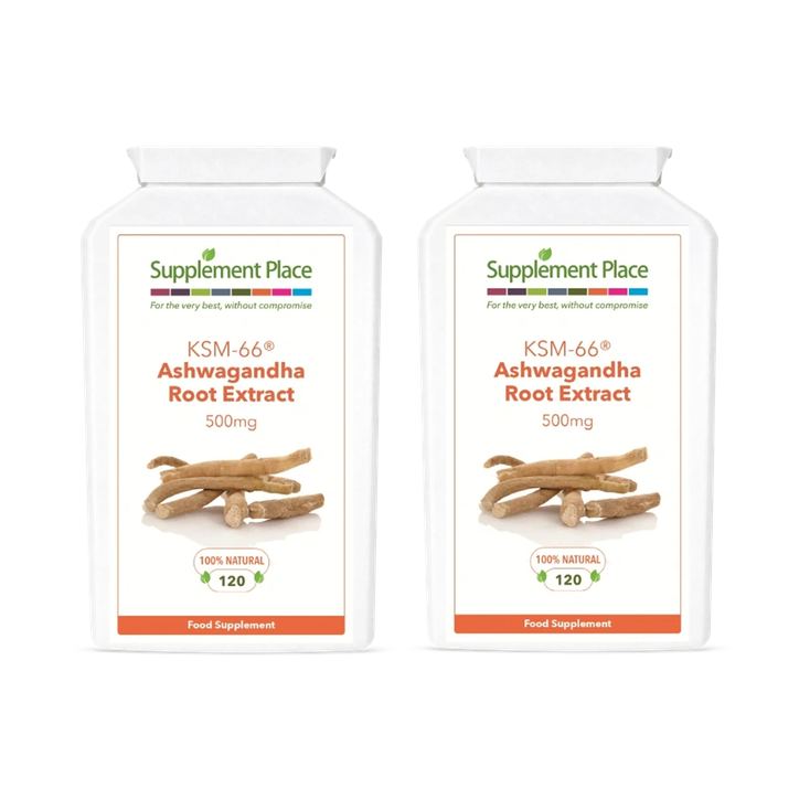 Supplement Place Ashwagandha Root Extract KSM-66 | 500mg | 240 Capsules