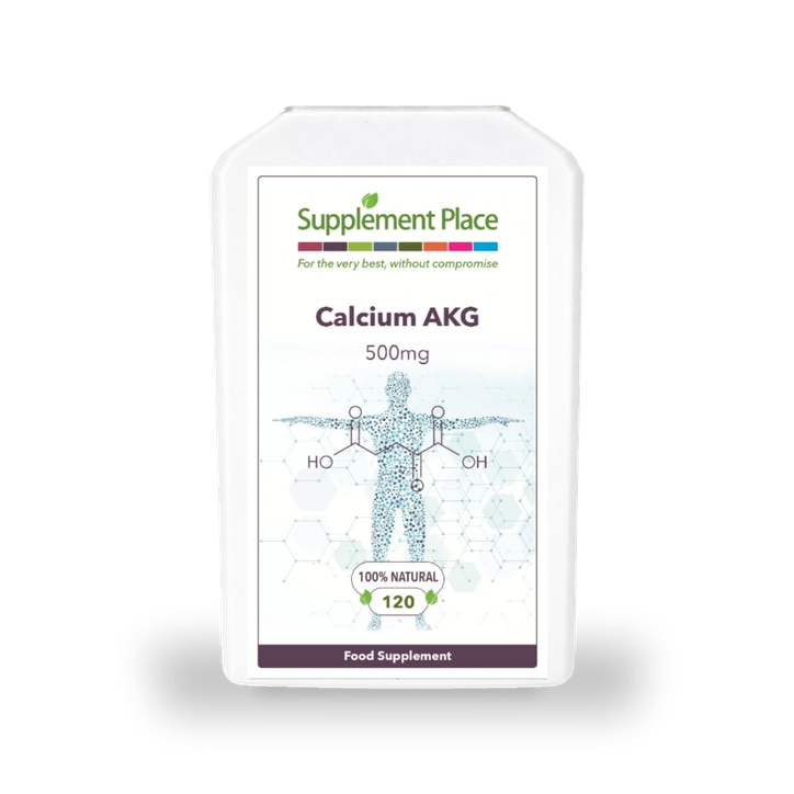 Supplement Place Calcium AKG | 500mg | 120 Capsules