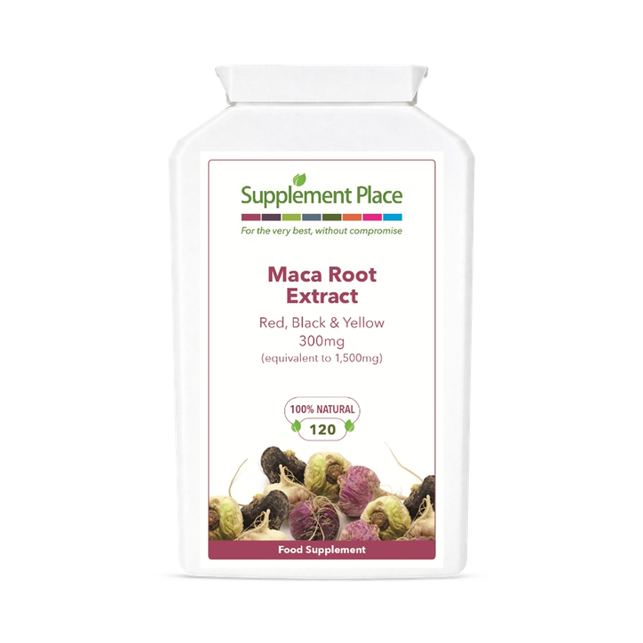 Supplement Place Maca Root Extract | Equiv. to 1,500mg | 120 Capsules