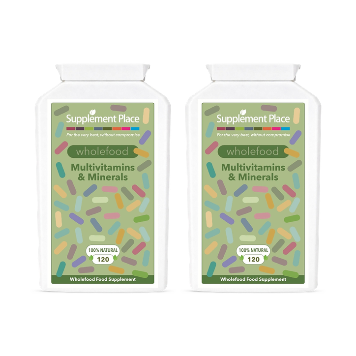 Supplement Place Wholefood Multivitamins & Minerals | 240 Capsules