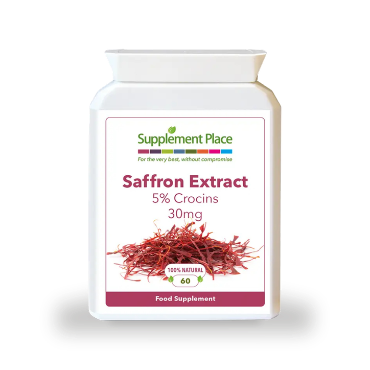 Supplement Place Saffron Extract 30mg | 5% Crocins | 60 Capsules