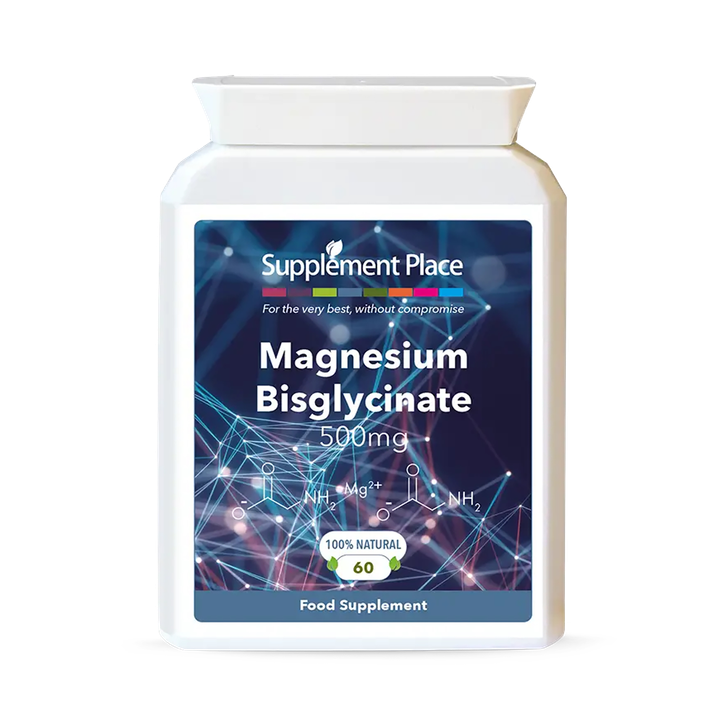 Supplement Place Magnesium Bisglycinate 500mg | 60 Capsules