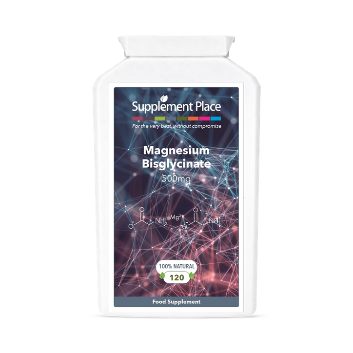 Supplement Place Magnesium Bisglycinate 500mg | 120 Capsules