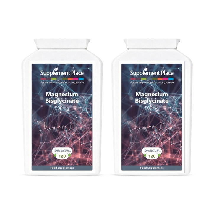 Supplement Place Magnesium Bisglycinate 500mg | 240 Capsules