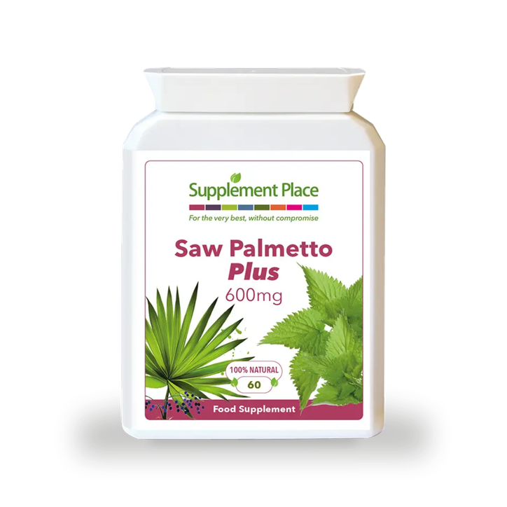 Supplement Place Saw Palmetto Plus | Saw Palmetto, Lycopene, Nettle | 60 Capsules